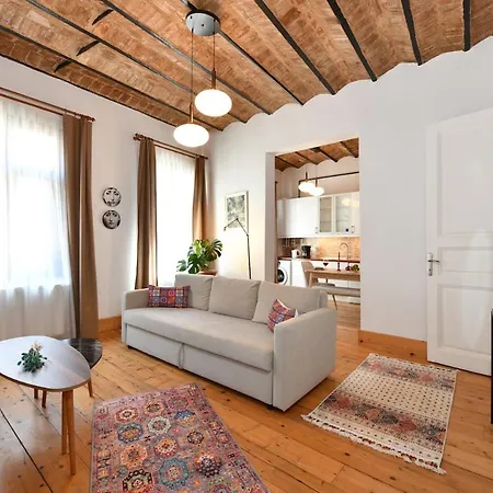 Charming Flat Retro Design Ac Galata شقة *