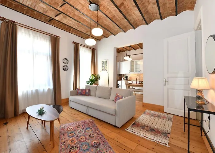 Charming Flat Retro Design Ac Galata Apartmán *